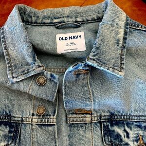 Men’s BRAND NEW XL Tall denim jacket